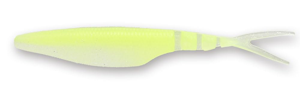 IMAKATSU Bakusoku Shad 5 дюймов Прозрачный Лаймовый Шэд [Экологичный продукт] #S-531