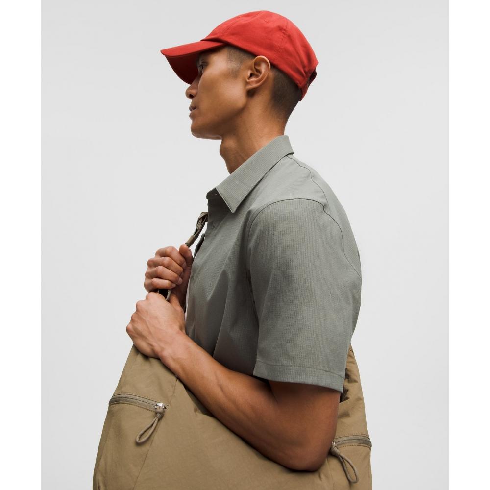Lululemon Abc Wovenair Pull On Short 5  Light Ivory