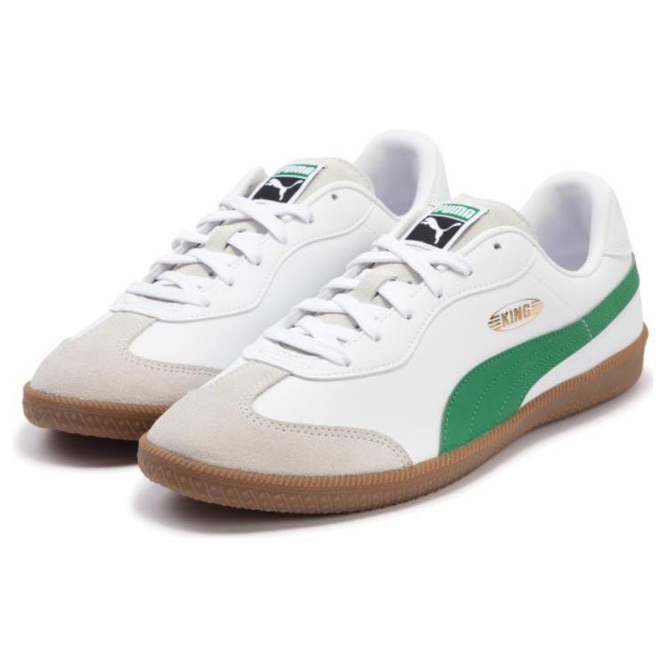 PUMA King 21 IT Football Boots 'White Green Gum' Men's 106696-07