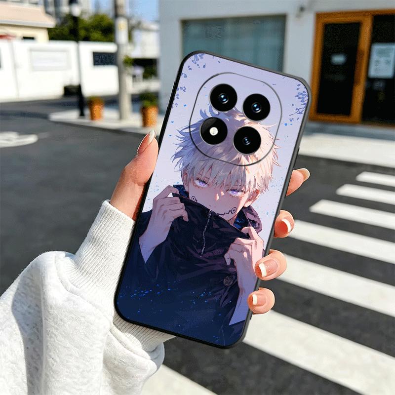 Anime Inumaki Toge JUJUSU Soft Phone Case for Xiaomi Redmi Note 12 13 14 15 Pro Plus 11 12S 11S 11T 10 4G Black Cover Back Shell
