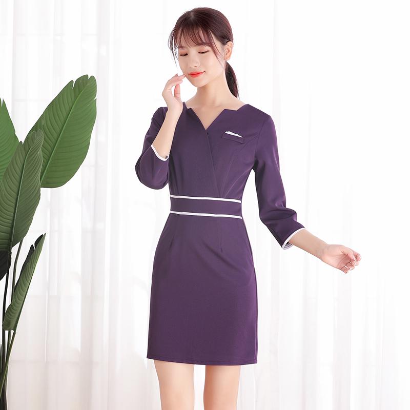 Summer Spa & Salon Technician Uniform for Beauty, Nail Art, Massage, and Skin Care