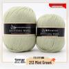 Pure Wool Medium-Thickness Yarn for Hand-Knitted Cardigans, Sweaters, and Scarves.