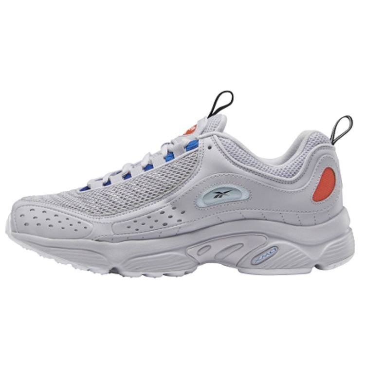 

Reebok Daytona Dmx Ii Минималистичные Универсальные Низкие Лайфстайл Кроссовки Унисекс кроссовки Серый Синий Оранжевый EF3406 44