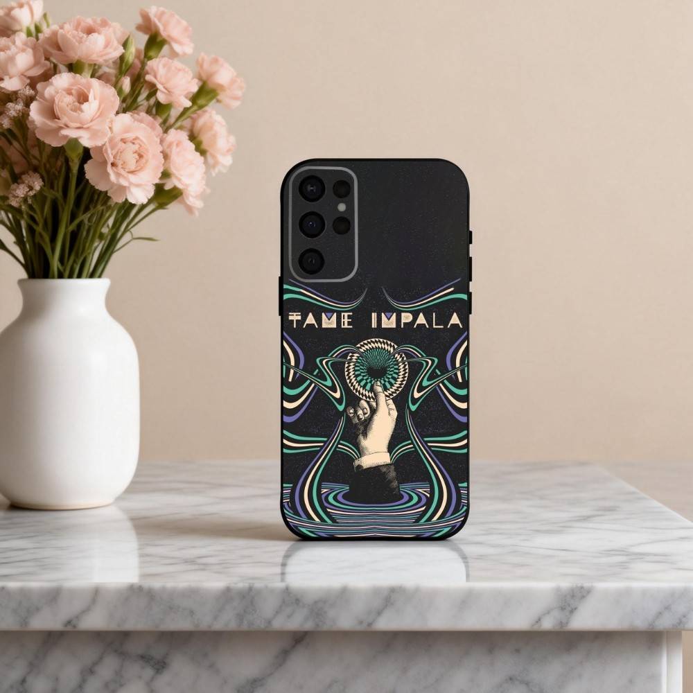 Epiphany Pop T-Tame I-Impala Band Phone Case For Samsung S25,S24,S21,S22,S23,S30,Ultra,S20,Plus,Others Soft Black Case