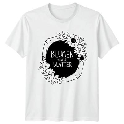 BluUnisex Statt Blatter Unisexs TShirt GerUnisex Autumn Gardening Birthday