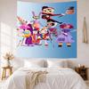 Digital Circus Wall Decor Tapestry Art For Pet Memorial Birthdaywedding Party Backdrop Family Gift