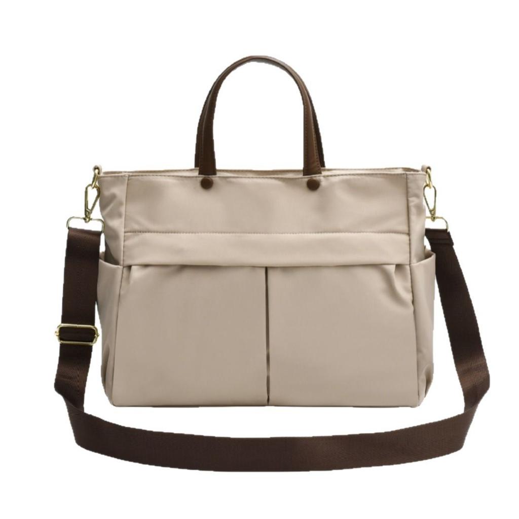 Laptop Bag New Handheld Shoulder Crossbody Women's Briefcase Korean Style Large Capacity Tote Bag