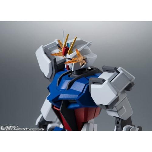 TAMASHII NATIONS ROBOT SPIRITS Mobile Suit Gundam SEED GAT-X105 Strike Gundam Ver. A.N.I.M.E. (Rerelease) Approximately 125mm PVC & ABS Painted Movabl