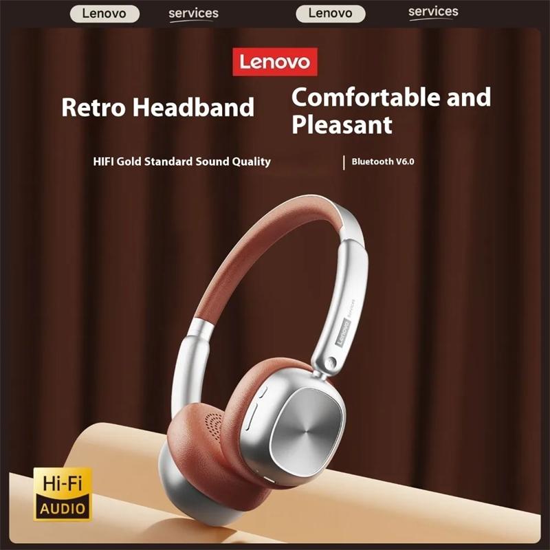 New Original LE600 Head Mounted Wireless Earphones 6.0 Bluetooth Headphone HIFI Stereo Game Music Noise Cancelling Sport Retro Style Earbuds