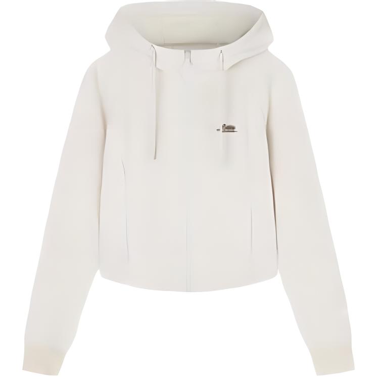 

Anta Толстовка с капюшоном Lifestyle Series Solid Color Breathable Long Sleeve Women Hoodie Chalk-White 962438706-1 S
