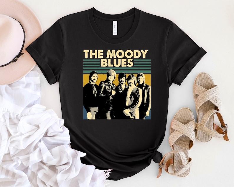 The Moody Blues T-Shirt Unisex Rock Band Fan Gift Unisex T-Shirt XXXL