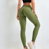 Fashion Sports Workout Leggings Pants Women Tights Gym High Waist Sportswear Yoga Pants Lady Solid Slim Fit Leggings Pants 30153