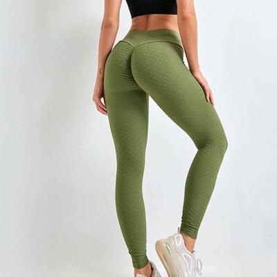 Pantaloni da allenamento sportivi di moda Pantaloni da donna Collant da palestra Vita alta Abbigliamento sportivo Pantaloni da yoga Pantaloni da donna Solid Slim Fit Leggings 30153