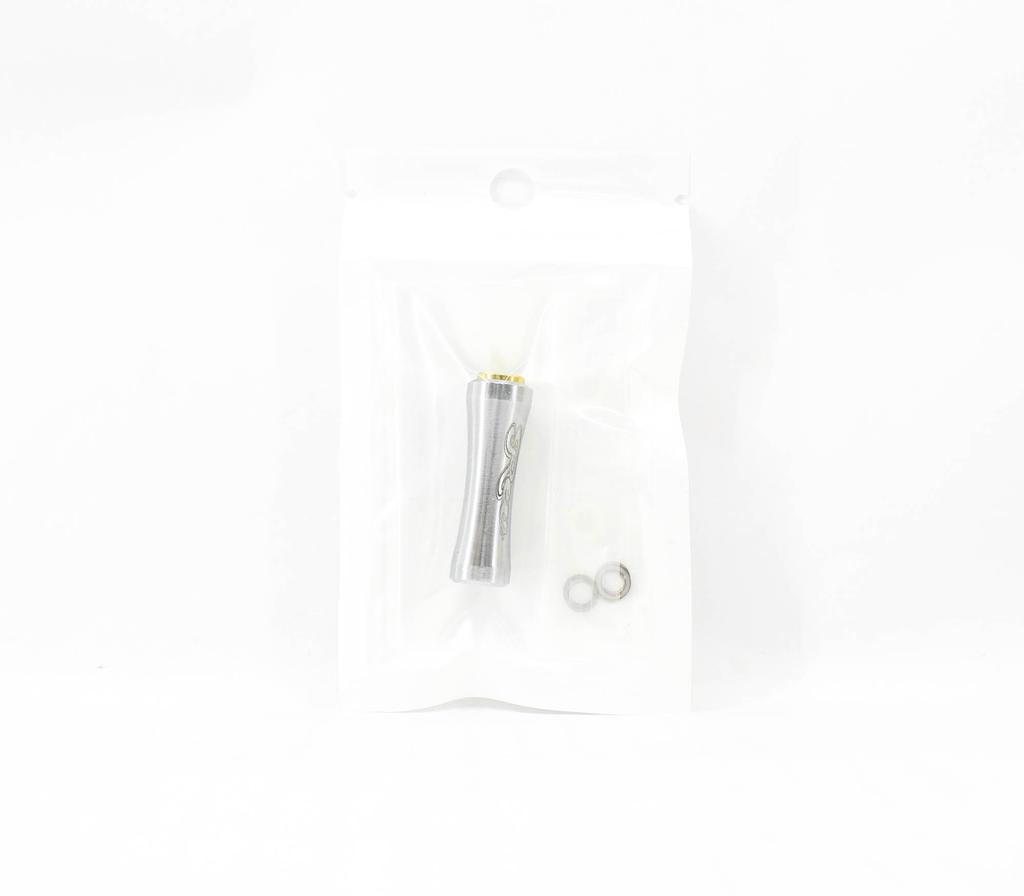 Rev Handle Knob Aluminium Slim 35mm Silver Shimano A Daiwa S (4509)