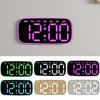 Ambient Light Digital Alarm Clock Temperature Display Electronic Wall Clock  Living Room