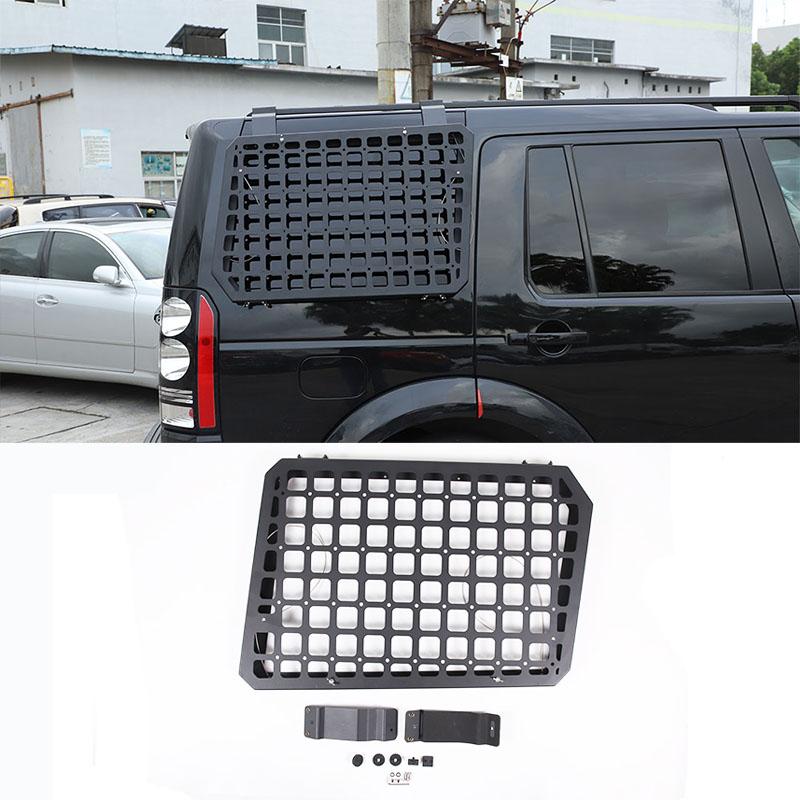 

Car Rear Window Glass Armor Protective Frames Foldable Shelf Storage Rack For Land Rover Discovery 4 LR4 2010-2016 Accessories