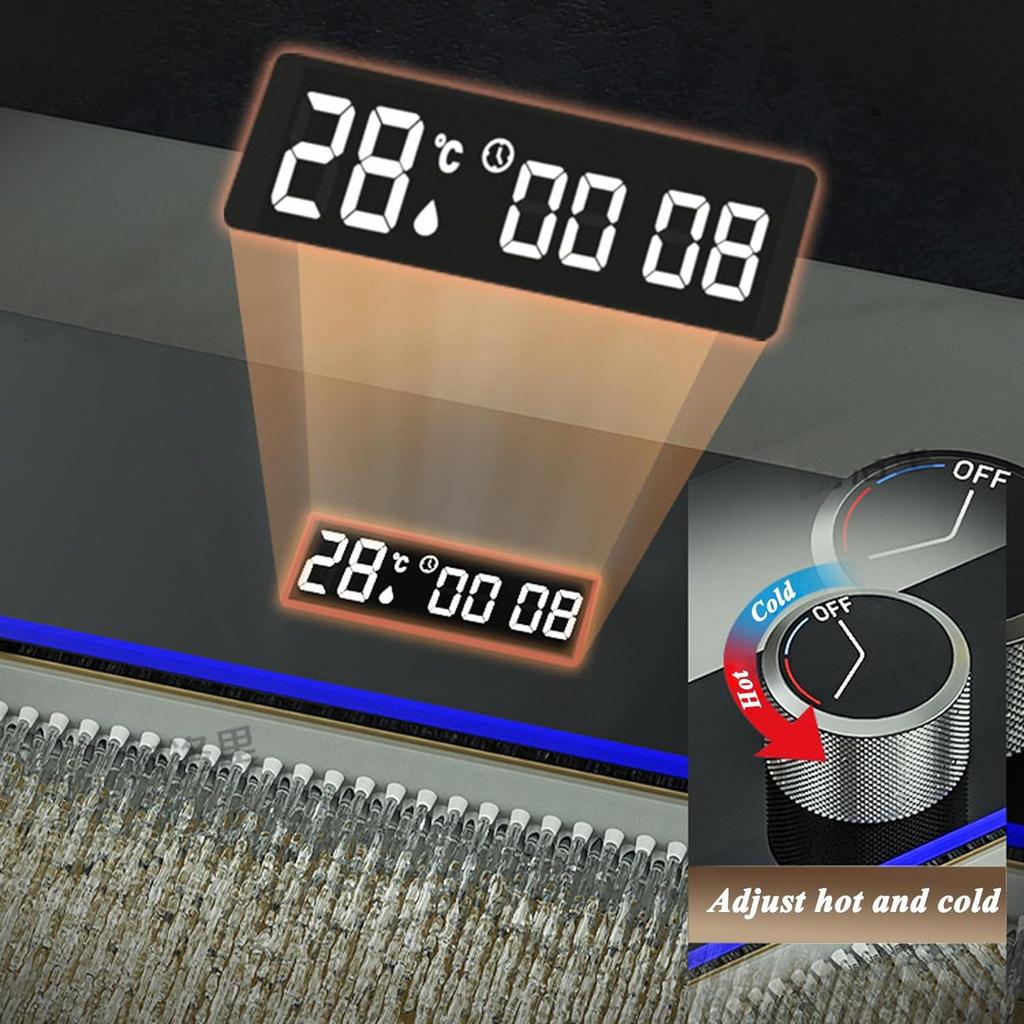 Golden Whale 304 Stainless Steel Digital Display Kitchen Sink - Large Single Bowl for Dishwashing and Vegetable Washing