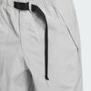 Adidas Verbiage Elastic Waist Solid Color Straight Casual Pants Men Bottoms Light-Grey JN9459