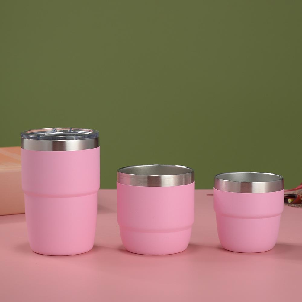 Cross-border 4oz Mini Rambler: Double-layer 304 Stainless Steel Vacuum Insulated Coffee Cup, Hot & Cold