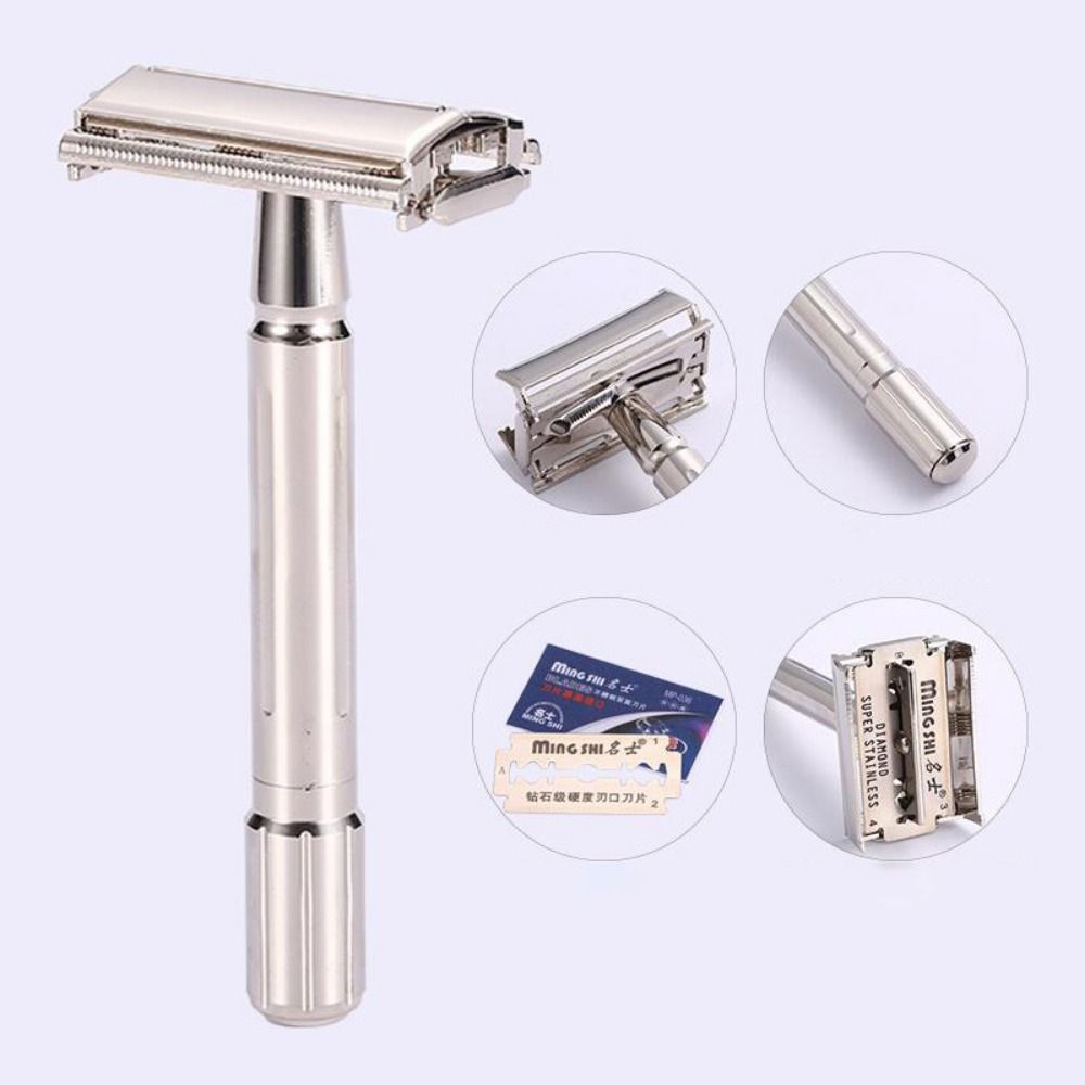 for Him Face Women Manual Men Shaver Double Edge Razor Adjustable Safety Razor Hair Removal Tool