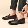 New Summer Slip-on Slip On Loafers Men's Business Formal Leather Shoes Leather Tassel Men's Shoes Top Layer Cowhide