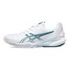 Asics Solution Speed FF 3 Bequeme Atmungsaktive Low Top Tennisschuhe Herren Sneaker Weiß Grün 1041A498-100