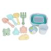 Beach Toys Set Collapsible Sand Bucket and Shovels Set Interactive Kids Sand Toys for Beach Party   Activities