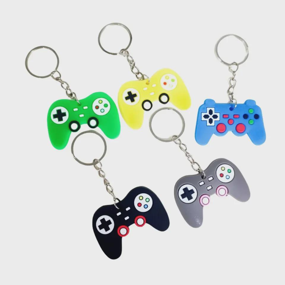 

Креативный брелок-подвеска из ПВХ в виде ручки игровой консоли handle pendant чёрный