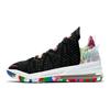 Nike LeBron 18 EP James Gang Unisex Sportbačiai Juodi Rožiniai-Sprogimo Daugiaspalviai CQ9284-002