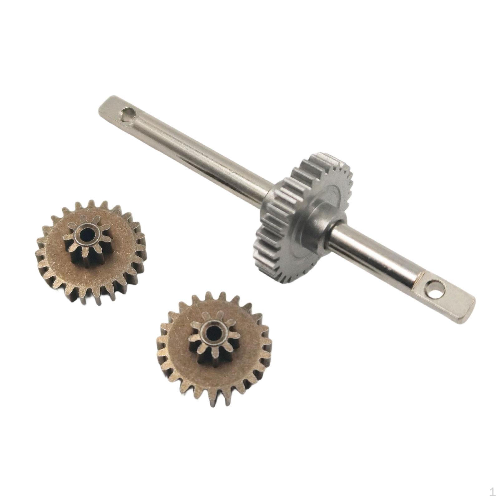 

RC Car Gearbox Gear Transmission Modification Replacement Accessory Spare Parts with Shaft for