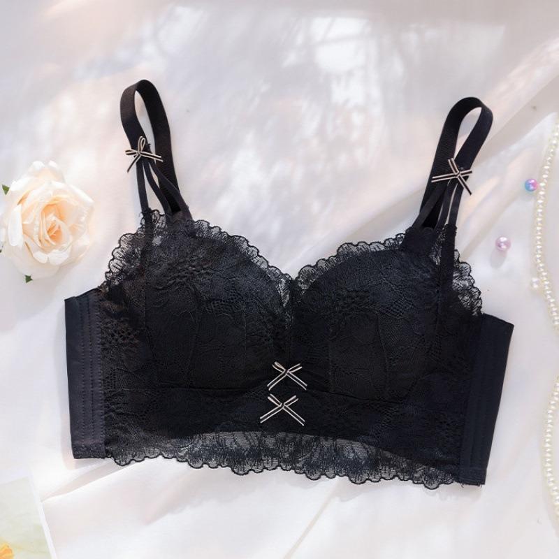 Non-steel Ring Gathered Thickened To Collect Side Breasts Anti-sagging Bra