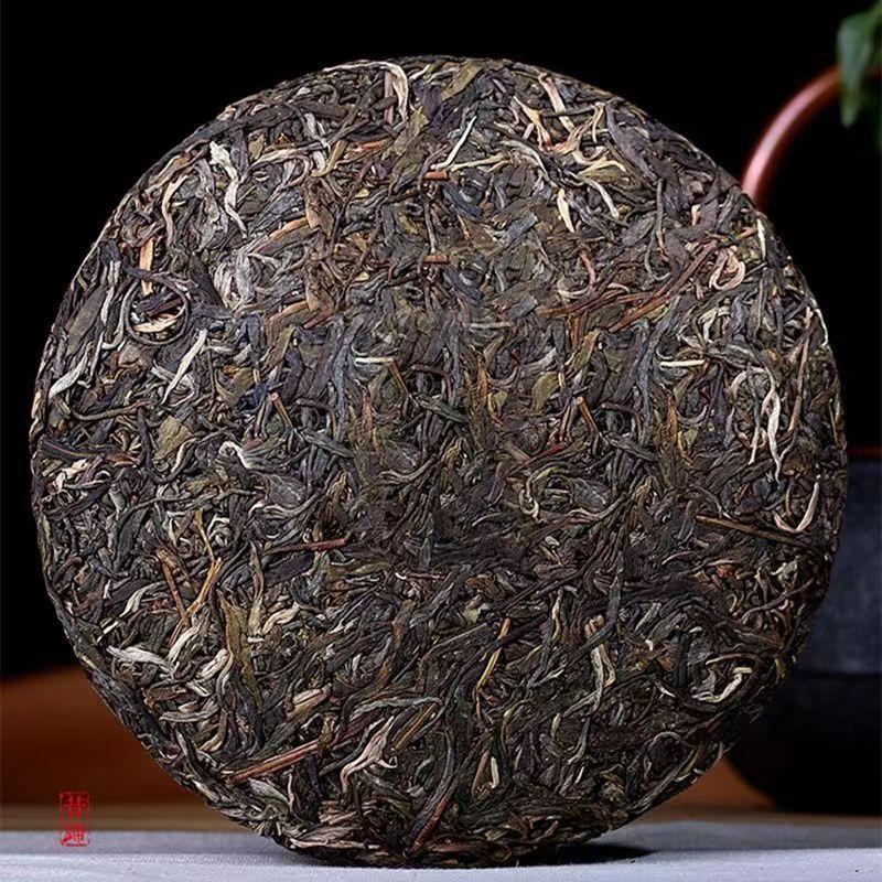 357g 2009 Xigui Aged Pu'er Raw Tea Cake Yunnan Raw Puerh Tea Wild Old Pu-erh Tea