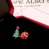 European & American Christmas Earrings: Elk, Tree, Snowman, Deer Designs for Women