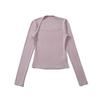 Hot Girl Square Neck Off-Shoulder Slimming Long Sleeve Top for Women