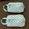 Large Capacity Polka Dot Makeup Bag Portable Toilet Bag Fashion Cosmetic Bag  Women Outings
