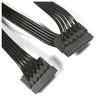 15Pin SATA Power Supply Splitter Cable 1 Male to 5 Female Extension Power Cord