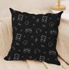 Game Handle Cushion Cover Soft Plush Fabric DoubleSided Printed Sofa Cushion Cover for All Seasons Home Decor Gift