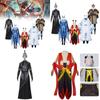 Nezha Cosplay Costume For Anime Roleplay With Soft Spandex Fabric For Teens And Adults