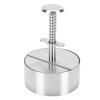 Hamburger Patty Maker 304 Stainless Steel Manual Burger Press Patty Making Mold for Beef Vegetables BBQ 10.15cm 4in