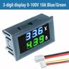 LIZAO DC 0-100V/200V Digital Voltage Current Power Meter 10A/50A/100A Dual Display Panel Meter