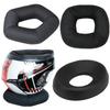 Motorradhelmständer Helmhalterung Pentagon Quadratischer Donut-Pad für Motorrad Schneemobil Skateboarding Rollerhelm