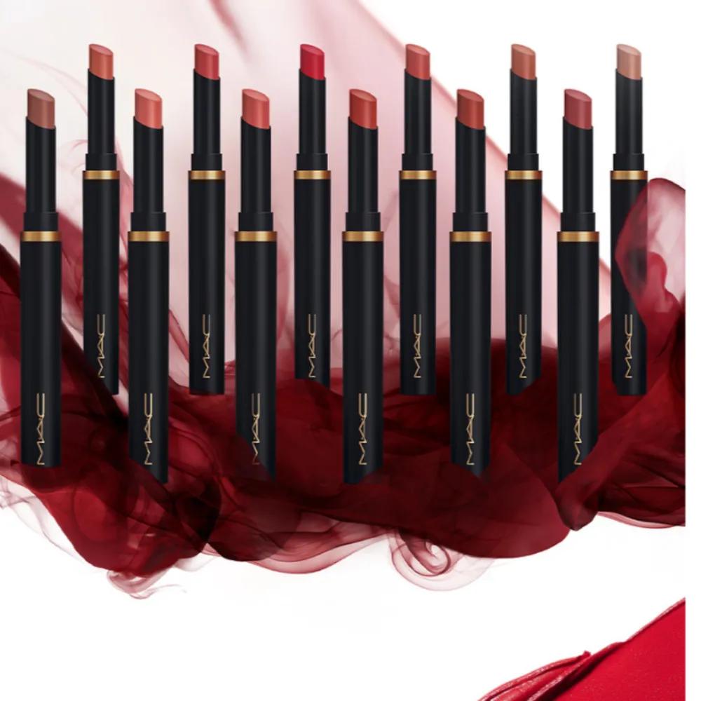 MAC Rosemary Lipstick Powder Kiss Velvet Blur Slim