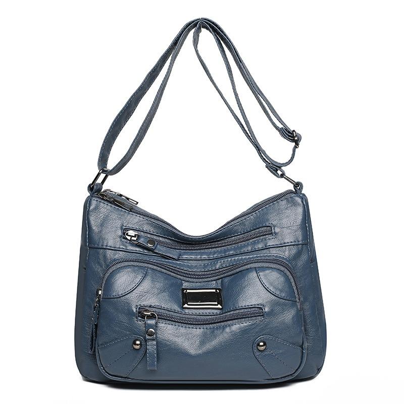 Vintage Shoulder Versatile Large Capacity Casual Diagonal Bag