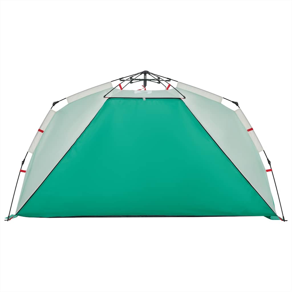 Beach Tent for 3 Persons Sea Green Quick Release Waterproof