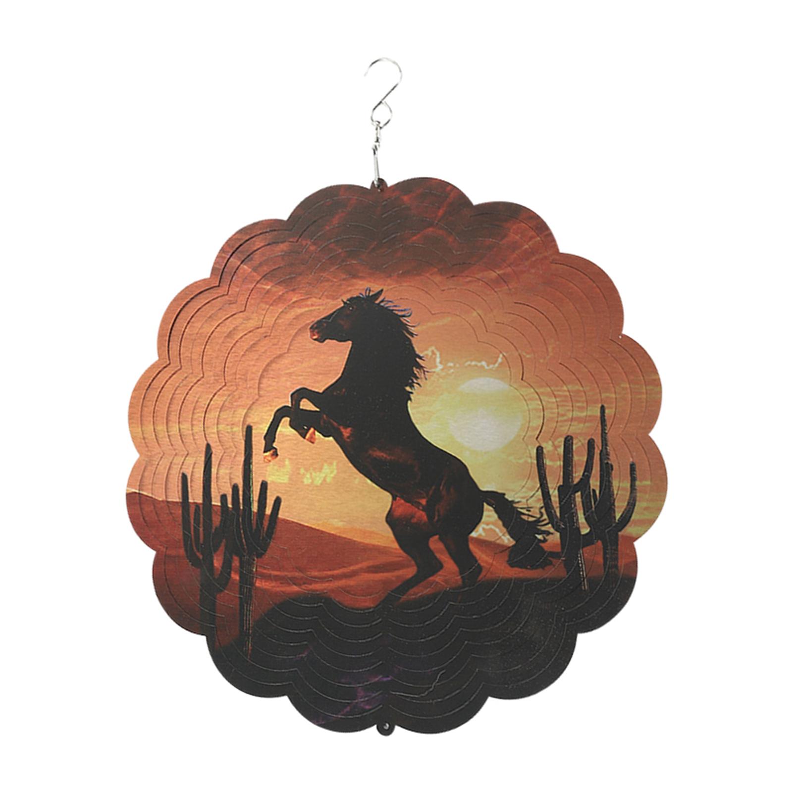 

3D металлические поделки, вращающиеся Крытый и открытый домашний садовый орнамент