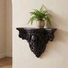 3D Printing Halloween Skull Wall Mount Shelf Gothic Art Skull Wall Rack  Living Room