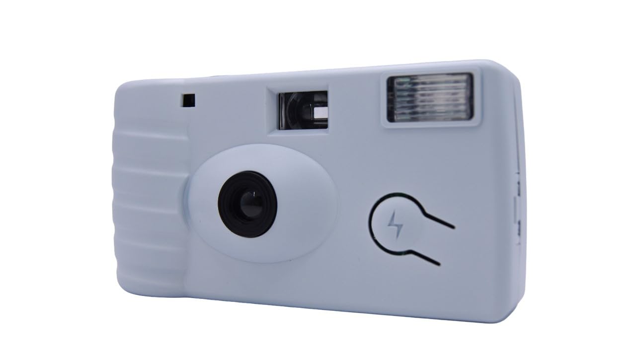 

Фотокамера тих часів 35мм плівка одноразова камера біла білий