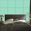Mint and Sea Fabric Pattern Wallpaper for Living Room and Bedroom 50x1000