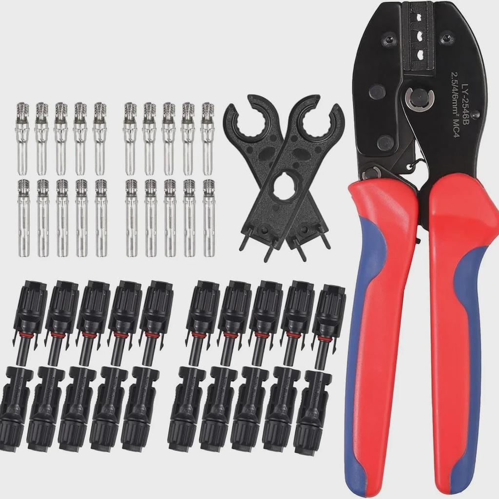 Jingyue MC4 Photovoltaic Crimping Pliers LY-2546B - Cable Connector Terminal Tool