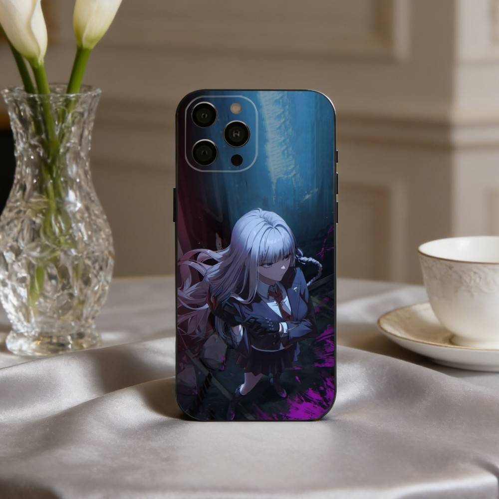 K-Kyoko K-Kirigiri Danganronpa Cute Phone Case For iPhone 17pro, 16,15,14,13,12,11 X XR Plus,Others Soft Black Cover